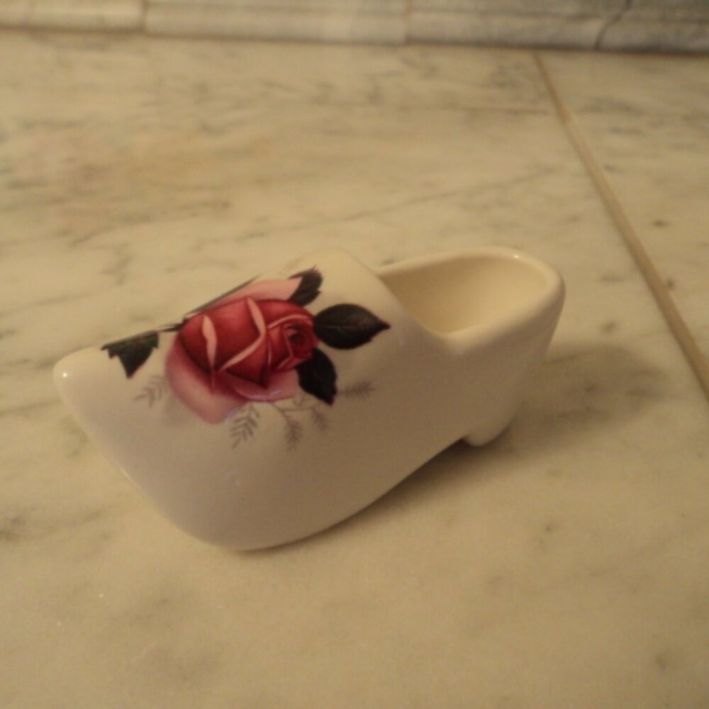 vintage shoe figurine